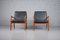 Leather Senator Chairs by Ole Wanscher for France & Søn, 1950s, Set of 2 6