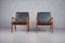 Leather Senator Chairs by Ole Wanscher for France & Søn, 1950s, Set of 2, Image 6
