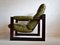 Mid-Century Modern Brazilian Mahogany & Leather Lounge Chair by Percival Lafer, Image 4