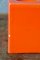 Pezzi in ceramica arancione di Pierre Cardin per Franco Pozzi, Italia, set di 3, Immagine 11