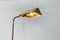 Vintage German Hollywood Regency Style Brass Floor Lamp by Florian Schulz, Image 11