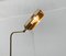 Vintage German Hollywood Regency Style Brass Floor Lamp by Florian Schulz 9