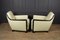 Art Deco Leather Armchairs, Set of 2 9