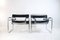 Bauhaus Wassily Chairs by Marcel Breuer for Knoll International, Set of 2 2