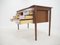 Teak Free Standing Writing Desk, Denmark, 1960s 9