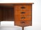 Teak Free Standing Writing Desk, Denmark, 1960s 7