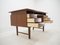 Teak Free Standing Writing Desk, Denmark, 1960s 12