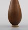 Vase in Glazed Stoneware by Berndt Friberg for Gustavsberg Studiohand 5