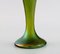 Vase en Verre Vert de Pallme-König, 1900s 4