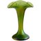 Vase in Green Art Glass from Pallme-König, 1900s 1