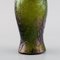 Vase aus grünem Kunstglas von Pallme-König, 1900er 5