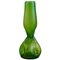 Vase in Green Art Glass from Pallme-König, 1910s 1