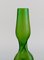 Vase aus grünem Kunstglas von Pallme-König, 1910er 2
