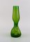 Vase aus grünem Kunstglas von Pallme-König, 1910er 5