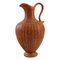 Grand Vase avec Poignée en Grès Vernis par Gunnar Nylund pour Rörstrand 1