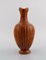 Große Vase mit Griff aus glasiertem Steingut von Gunnar Nylund für Rörstrand 4