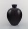 Vase in Stoneware by Berndt Friberg for Gustavsberg Studiohand, Image 2