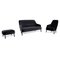 Mono Sofa Set in Dunkelblau von Wittmann, 3er Set 1