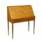 Writing Desk with Sessile Oak Veneer, Italy, 1950s 1