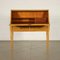 Writing Desk with Sessile Oak Veneer, Italy, 1950s 3