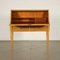 Writing Desk with Sessile Oak Veneer, Italy, 1950s, Image 3