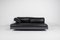 Italian Sity Leather Lounge Sofa by Antonio Citterio for B&B Italia 1