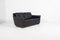 Danish 2-Seat Sofa in Black Leather by Georg Thams, 1960s 3