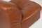 Vintage Brown Leather Modular Seats from Walter Knoll Collection, Set of 5, Image 7