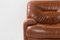 Vintage Brown Leather Modular Seats from Walter Knoll Collection, Set of 5 10