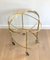 Neoclassical Style Brass Drinks Trolley, France, 1940 3
