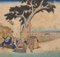 Utagawa Hiroshige, Fukuroi Dejaya No Zu, Xilografía, 1833, Imagen 2