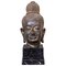 Tête de Bouddha Antique en Bronze, 19ème Siècle 1