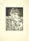 Astronave e figure, Incisione, tardo XX secolo, Immagine 1