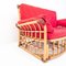 Bamboo Sofa & Lounge Chairs, 1970s, Set of 3, Image 2