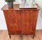 Italian Walnut Veneer and Mirror Dry Bar Cabinet, 1960s, Image 7