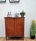 Italian Walnut Veneer and Mirror Dry Bar Cabinet, 1960s 8