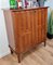 Italian Walnut Veneer and Mirror Dry Bar Cabinet, 1960s 4