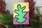 Ryan Rivadeneyra, Poppy Botanical Leaf, 2021, acrílico sobre papel, Imagen 4