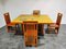 Dining Set by Frank Lloyd Wright for Cassina, 1992, Set of 5 3