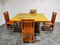 Dining Set by Frank Lloyd Wright for Cassina, 1992, Set of 5, Image 3