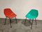 Vintage Shell Chairs von Pierre Guariche für Meurop, 1960er, 2er Set 2