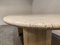 Vintage Travertine Dining Table, 1970s 2