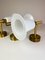 Mid-Century Wall-Mounted Brass and Acrylic Lamps from Luxus, Sweden, 1960s, Set of 3 12