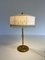 Lámpara de mesa Art Déco de cobre y latón, años 30, Imagen 2