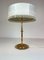 Lámpara de mesa Art Déco de cobre y latón, años 30, Imagen 4
