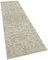 Beige Overdyed Runner Rug, Image 2