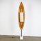 Mid-Century Italian Marble and Wood Totem Floor Lamp by Goffredo Reggiani 2