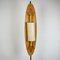 Mid-Century Italian Marble and Wood Totem Floor Lamp by Goffredo Reggiani 4