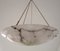 Large Art Deco Marble Ceiling Lamp, Image 5