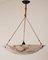 Large Art Deco Marble Ceiling Lamp 6